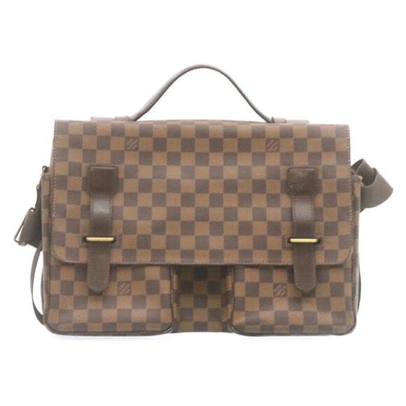 LOUIS VUITTON Damier Ebene Broadway Shoulder Bag - Picture 13 of 15